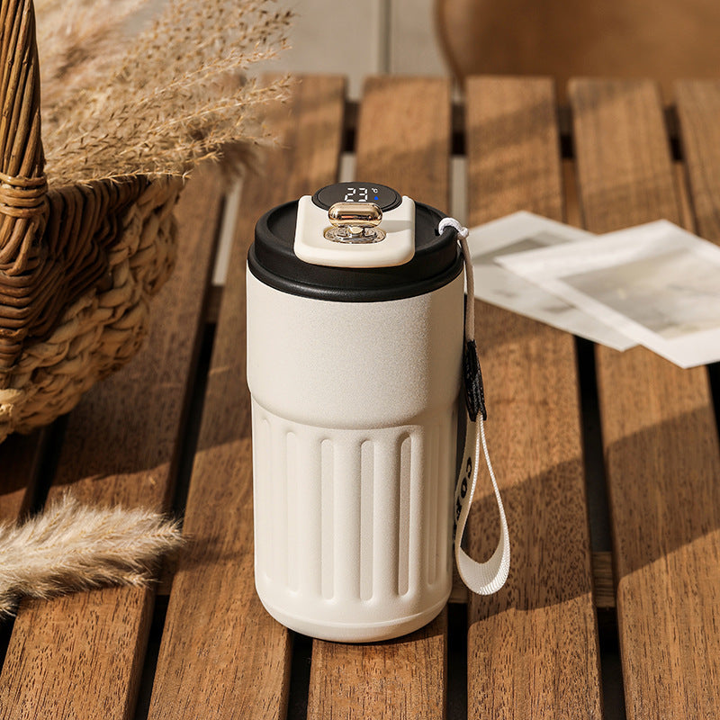 Smart Digital Thermal Bottle Portable Coffee