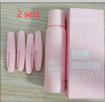 Hair Identifier Spray Set For Face Shaving