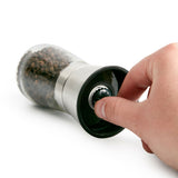 2X Pepper and Salt Grinder Set Mill Adjustable Stainless Steel Shaker Coarse