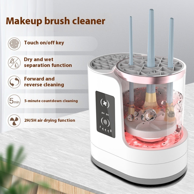 Electric Makeup Brush Cleaner Rechargeable ng Tool Automatic Makeup Brush Cleaning Stand Device